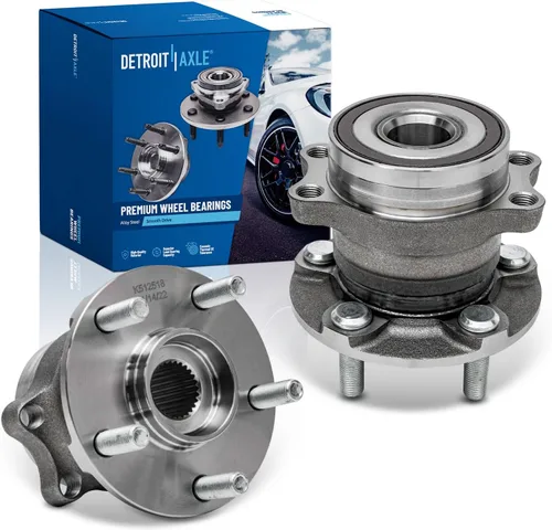 Vista 16 de Detroit Axle - Kit de 2 cubos de rodamiento de rueda delantera para Corolla 2003-2019, Matrix 2003-2013, Celica 2000-2005, Vibe 2003-2008, 1
