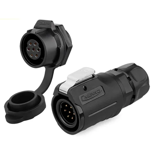 Vista 25 de CNLINKO Conector Circular de Panel IP68 M16 de Plástico de 3 Pines Macho y Hembra Eléctrico Impermeable Arnés de Cables Automático Soldadura