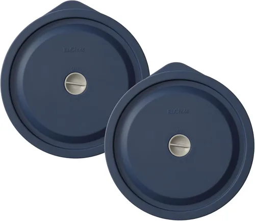 Vista 16 de Tapas de repuesto para Pyrex 7200-PC de 2 tazas, tapa de cobertura de almacenamiento redonda de silicona para tazón de vidrio Anchor Hocking Beige 4