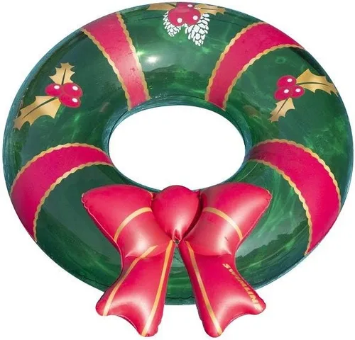 Vista 25 de Swimline Pool Ring – Inflatable Lounge Float with Fun Design for Adults & Teens – Durable Vinyl Ring for Pool, Lake, or Beach – Easy to Inflate and