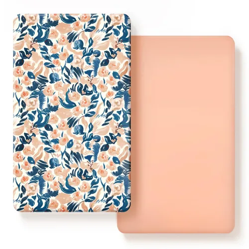 Vista 16 de GRSSDER Juego de 2 sábanas elásticas para cuna para bebé, ultra suaves, universales, se adaptan a la mayoría de las almohadillas de colchón de cuna