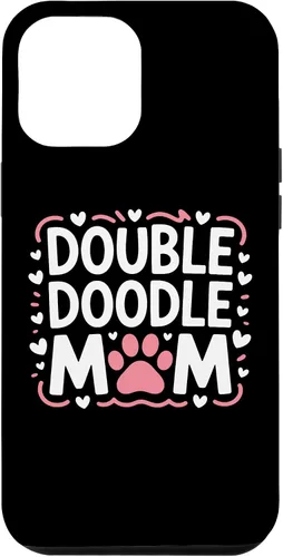 Vista 26 de Double Doodle Mom Doodle Dog Parent Family Canine Enthusiast Case for iPhone 16