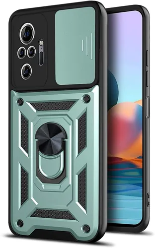 Vista 125 de Compatible con Tecno Pova Neo 2 Bracket Shell, con cubierta deslizante para lente de cámara compatible con Tecno Pova Neo 2 LG6n Case Negro