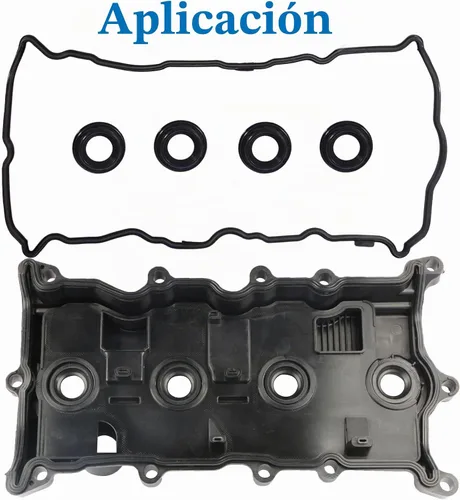 Vista 3 de VS50777R solo para aluminio Nissan Altima 2.5 junta de tapa de válvula con 4 sellos de chispa, código de motor Rogue Sentra 2.5L QR25DE 2007 2008