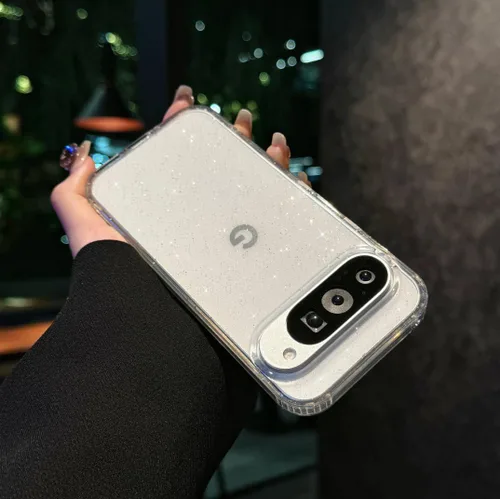 Vista 24 de Magnética para Google Pixel 8 Funda para Mujeres, [Efecto Holográfico Iridiscente que Cambia de Color] Funda Protectora de Teléfono Mate de Moda