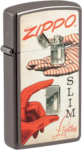 Vista 13 de Zippo Encendedor de bolsillo con diseño de patrón de 540 colores que brilla en la oscuridad Logotipo de 540 colores que brillan en la oscuridad