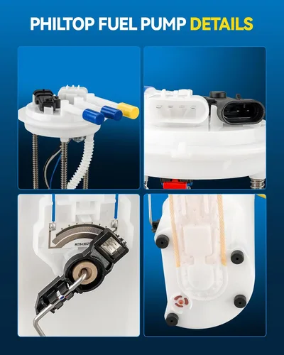 Vista 2 de PHILTOP FG0030 Conjunto de módulo de bomba de combustible eléctrica, compatible con GMC Jimmy/Oldsmobile Bravada/Chevy Blazer 1996 4.3L, reemplaza a