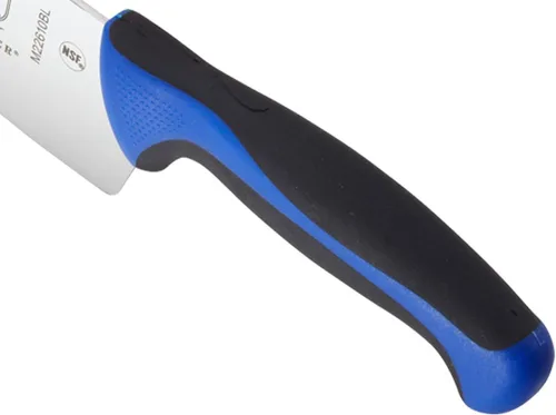 Vista 4 de Mercer Culinary Millennia Colors - Cuchillo de chef de 10 pulgadas, color azul