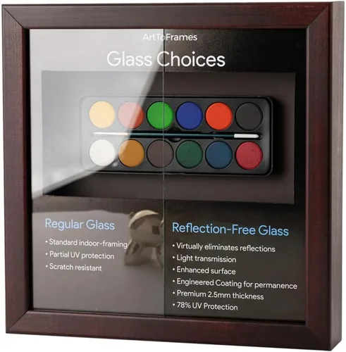Vista 5 de ArtToFrames 4x4 Replacement Regular Glass for Picture and Poster Frames (Clear-14)
