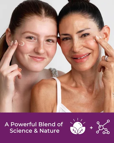Vista 3 de Beth Bender Beauty SKINLURE Hydrate + Revive - Hidratante facial con vitamina C - Crema facial antienvejecimiento para pieles secas y sensibles, 1.7