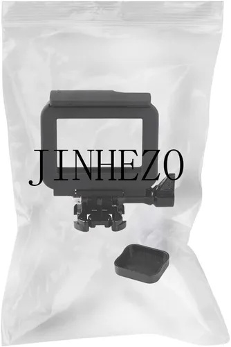 Vista 7 de Carcasa transparente para GoPro Hero 5/6/7, carcasa protectora de esqueleto, con hebilla de liberación rápida, tornillo de pulgar largo y tapa