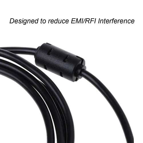 Vista 2 de Cable USB de repuesto para Sony DSCH200, DSCH300, DSCW370, DSCW800, DSCW830, DSC-H200, DSC-H300, DSC-W370, DSC-W800, DSC-W830-1M