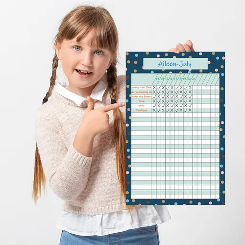 Vista 4 de 9 PCS Gráficos Bohemios para el Aula Gráfico de Incentivos del Aula Arcoíris Gráficos de Datos de Tareas Gráfico Bohemio de Quehaceres de Recompensa