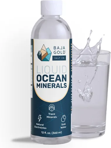 Vista 9 de Baja Gold - Gotas de minerales líquidos, Gary Brecka Choice, vidrio, 4 onzas líquidas