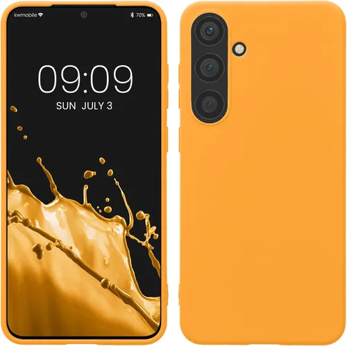 Vista 132 de kwmobile Funda compatible con Samsung Galaxy S23 - Funda protectora de silicona TPU suave y delgada - Piedra antigua