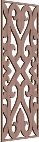 Vista 73 de Keene Paneles de pared decorativos de madera con calado, 9 3/8 pulgadas de ancho x 24 3/8 pulgadas de alto x 1/4 de alto, abedul Birch