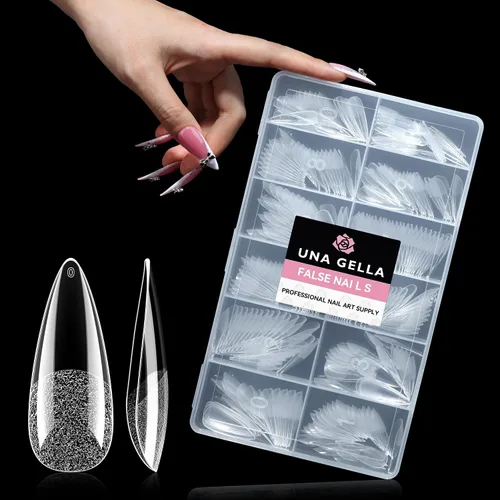 Vista 28 de UNA GELLA Pegamento de uñas de gel 6 en 1 para puntas de uñas transparentes