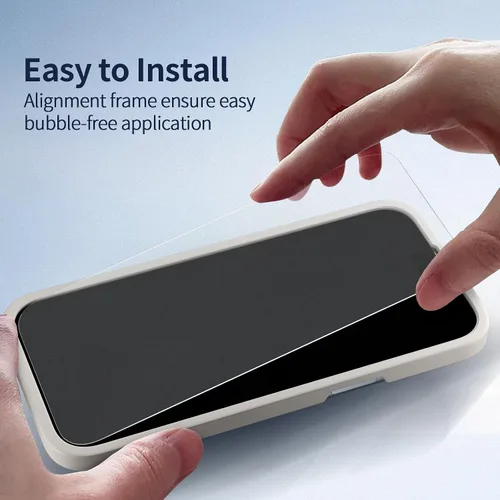 Vista 7 de Ambison Paquete de 1 protector de pantalla mate para iPhone 17 Air de 6.5 pulgadas 2025, antirreflejos y antihuellas dactilares, grado militar