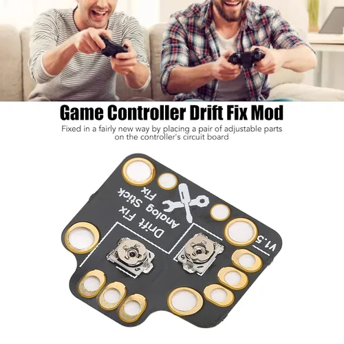 Vista 4 de 10Pcs Gamepad Controller Simulation Thumb Joystick Drift Repair Board, 3D Analog Stick Drift Fix Mod for PS4 for for One and X Game Controllers