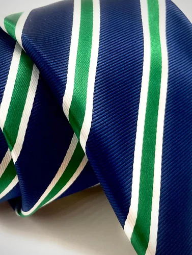 Vista 103 de Scott Allan - Corbatas de rayas para hombre - Corbata tejida para hombre
