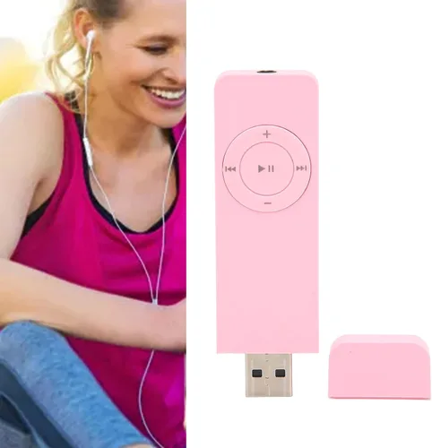 Vista 2 de Reproductor de MP3 de 64 GB Reproductor de música digital portátil sin pérdidas, adecuado para niños, calidad de sonido HD, no requiere teléfono