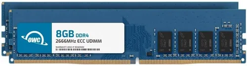 Vista 14 de OWC 8GB DDR4 2666MHz PC4-21300 CL19 1RX8 ECC Unbuffered UDIMM 1.2V 288-pin Workstation Server Memoria RAM