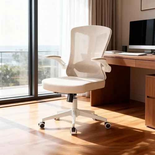Vista 23 de Monhey Silla de oficina negra, silla de oficina ergonómica, silla de escritorio de oficina en casa para personas grandes y altas, silla