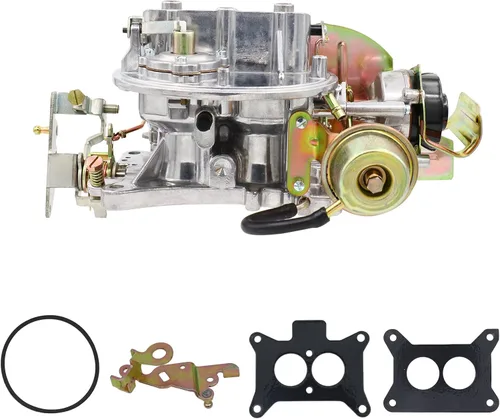 Vista 6 de Carburador de 2 Barriles Carb 2100 Carburador 2150 Compatible con Ford 289 302 351 carburador Mustang Cu Jeep Engine F100 F250 F350