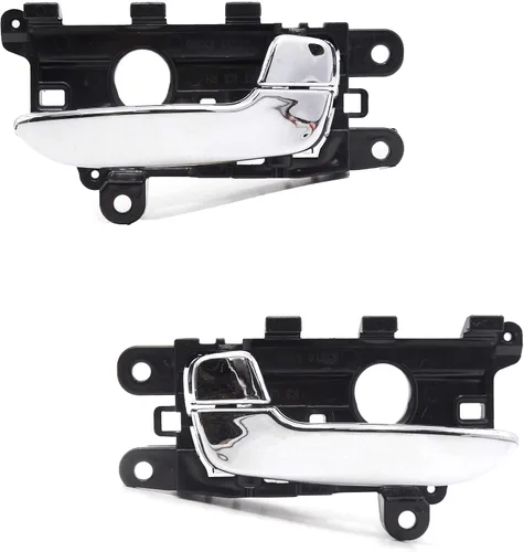 Vista 2 de 4 unids delantero trasero izquierdo derecho interior cromo manija puerta conjunto para Kia Forte Cerato K3 2014 2018