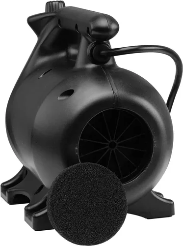 Vista 3 de XPOWER A-12 Ventilador profesional para secadora de coche con 2 ajustes de calor y base móvil con ruedas giratorias A-12