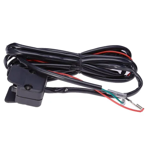 Vista 7 de Interruptor de pulgar basculante de cabrestante de 12 V con soporte de montaje, interruptor de control de barra de mango para KFI, WARN, Ramsey