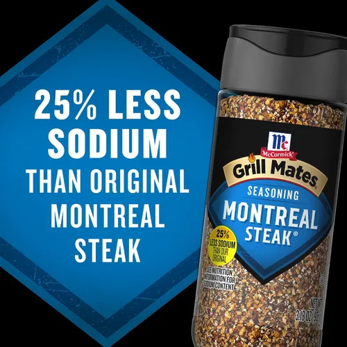 Vista 11 de McCormick Grill Mates Montreal. - Condimento para carne con un 25 % menos de sodio