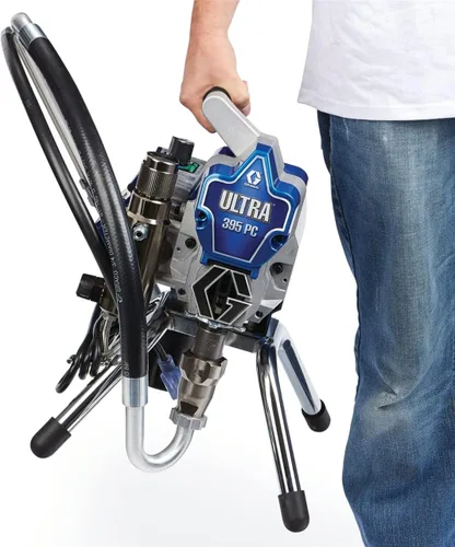 Vista 2 de Rociador de pintura eléctrico sin aire Graco Ultra 395 soporte PC 17E844