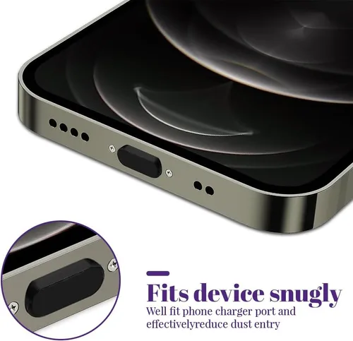 Vista 6 de 10 calcomanías a prueba de polvo para altavoz de iPhone, cubiertas adhesivas de malla antipolvo para iPhone 15/15 Plus/15 Pro/15 Pro Max, protector