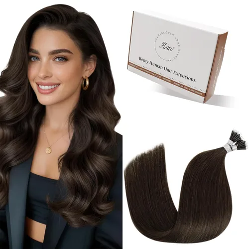 Vista 42 de 【Descuento】Hetto - Extensiones de cabello con cinta adhesiva, 40g, extensiones de cabello humano, color rubio ceniza oscuro degradado a rubio medio