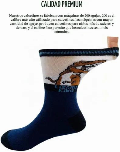 Vista 4 de Calcetines deportivos para niños Cczmfeas con diseño de dinosaurios animados, 10 pares Dinosaurios 2