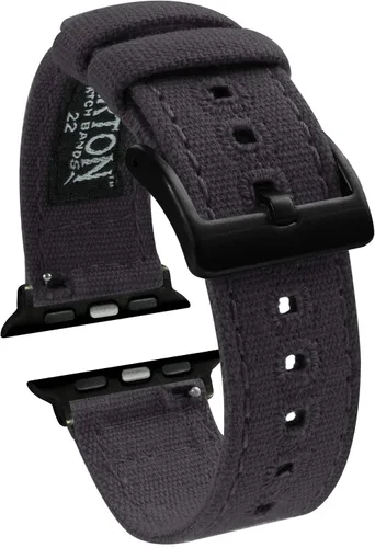 Vista 13 de BARTON WATCH BANDS - Bandas de reloj de lona compatibles con modelos de Apple Watch - 1, 2, 3, 4, 5, 6, 7, 8, 9, 10, SE, Ultra y Ultra 2 Available