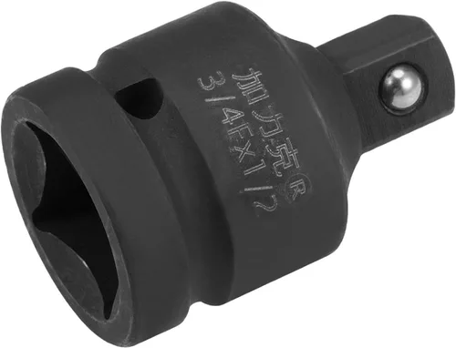Vista 6 de uxcell Reductor de enchufe de impacto de 1/2" (hembra) x 3/8" (macho) para uso con llaves de impacto de aire, barras rompedoras, trinquetes, acero
