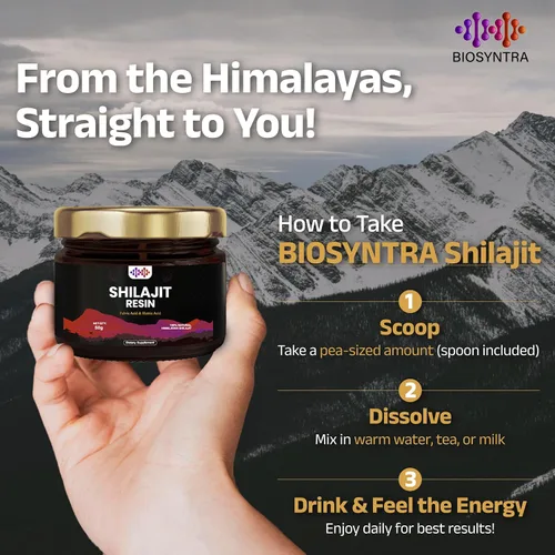 Vista 5 de Resina Shilajit pura, con ácido fúlvico y más de 87 oligominerales extraídos del Himalaya, suplemento de energía natural, resistencia y vitalidad