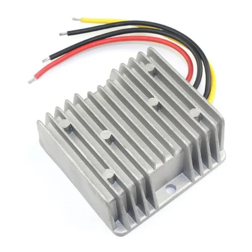Vista 3 de DROK? Transformador reductor de voltaje CC-CC (12V/24V A 5 V 5A/25W) para autos , 1