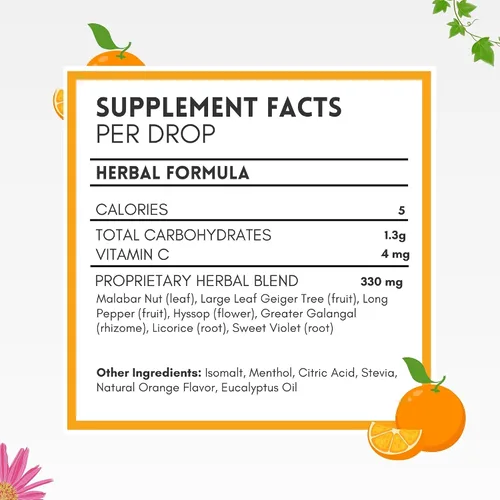 Vista 5 de HERBION Naturals - Gotas para la tos, sin azúcar con stevia, suplemento dietético, alivia la tos, para adultos y niños mayores de 6 años, 18