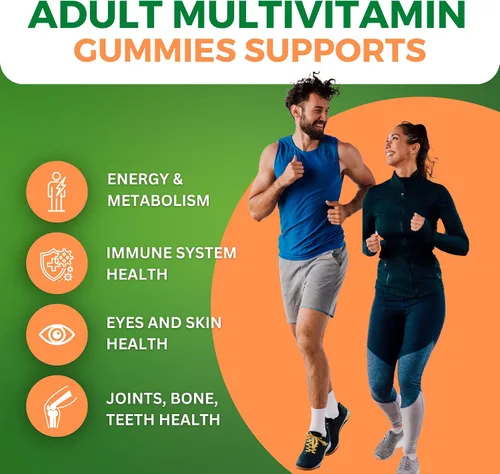 Vista 7 de Zaytun Vitamins Gomitas multivitamínicas Halal para niños y adultos, apoyo nutricional diario completo para la familia, vegetariano, apoya