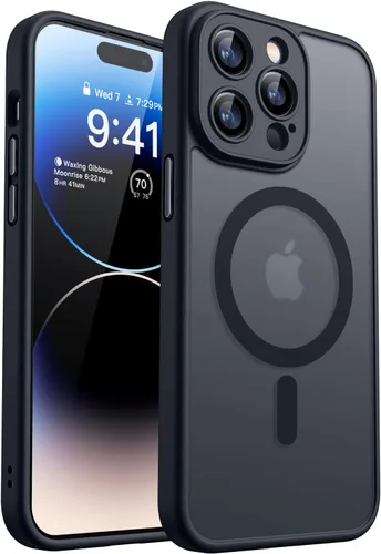Vista 36 de CANSHN Funda magnética compatible con iPhone Air (6.5 pulgadas), mejorada [protección completa de la cámara] [compatible con Magsafe]