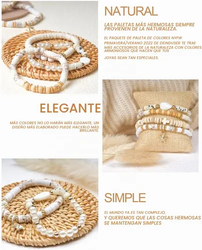 Vista 7 de Deinduser Kit de fabricación de pulseras, 7200 cuentas de arcilla, 24 colores, 2 cajas de cuentas para pulseras, kit de fabricación de pulseras