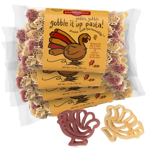 Vista 29 de Pastabilities Pasta con forma divertida para niños, pasta Let's Go Crabin', tema de animales de cangrejo, estrellas de mar y sol, pasta de trigo