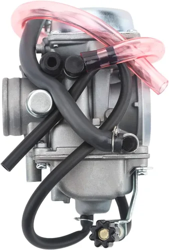 Vista 5 de Carburador KLF300 compatible con Kawasaki KLF300 Bayou 2x4 1986-2004, KLF300 Bayou 4x4 1989-2005, filtro de aceite de filtro de aire y válvula