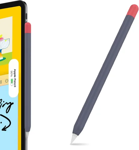Vista 27 de AHASTYLE Funda Duotone para Apple Pencil de 2ª generación y Apple Pencil Pro (2024) Funda protectora ultra delgada de silicona compatible con carga