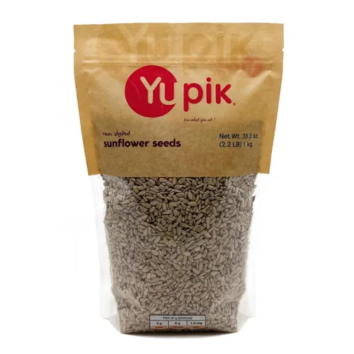 Vista 8 de Yupik Semillas, Granos de Girasol Crudos Sin Cáscara, 2.2 lb (Paquete de 2)