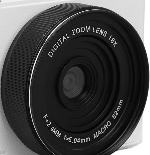 Vista 7 de Cámara digital de 64 MP, pantalla IPS de 3 pulgadas, cámara digital compacta retro de video 4K, zoom digital 18X, cámara recargable de vlogging