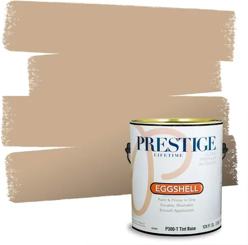 Vista 209 de Pintura 2 en 1, para primera mano y para exterior, de Prestige Paints, E100-N-1120BM
